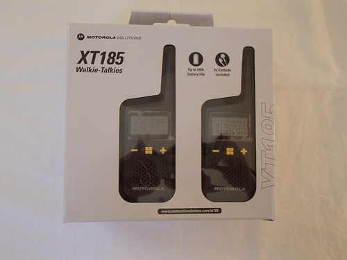 Motorola xt185 walkie talkies - motorola,