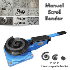 Manual Scroll Bender Triple