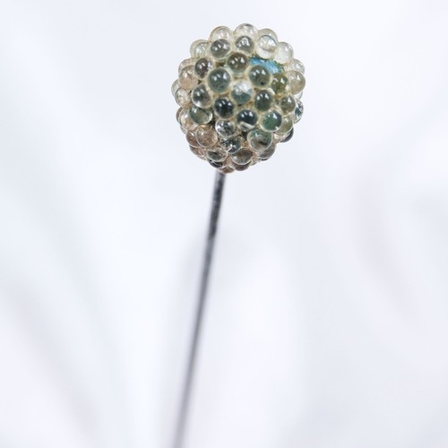 Antique art glass cluster - glass,