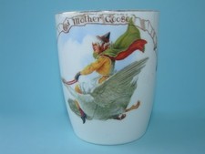 A Royal Doulton Antique/Vintage  Nursery Beaker/Mug..Old Mother Goose