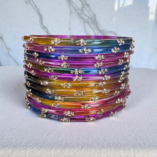 Glass bangles kashmiri churi - bangles,