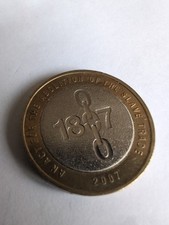 1807 Two Pound Coin Circulated