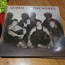 The Works by Queen (Vinyl LP 1984) EMI Label 24 0014 4 