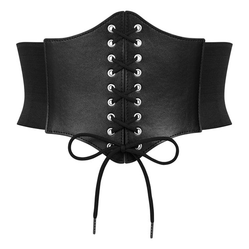 Elastic wide corset waist - elastic,