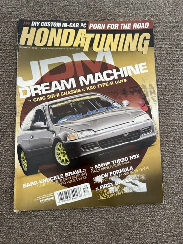 Honda tuning magazine december - honda,