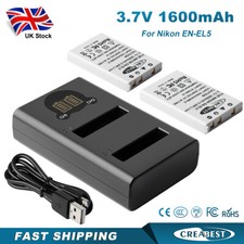 2x 1600mAh Battery + Dual