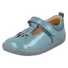 Girls Startrite Puzzle T-Bar Laser Detailed Shoes