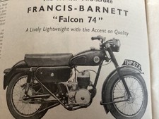 FRANCIS BARNETT FALCON 74