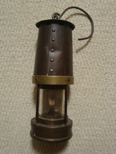 ANTIQUE BRASS AND STEEL MINERS