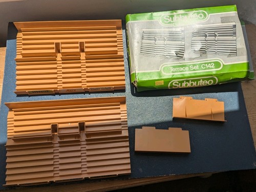 Boxed subbuteo tan terraces - boxed,