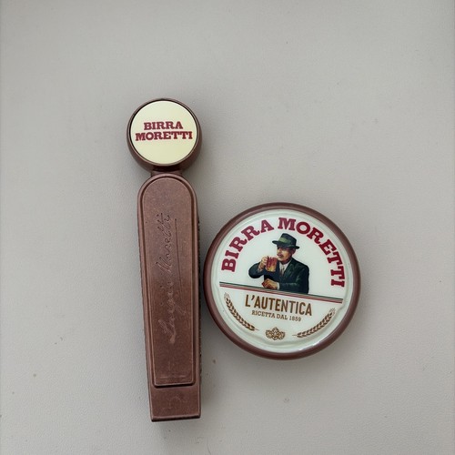 Birra moretti badge - moretti, &