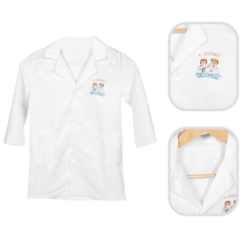 Durable white polyester boys - polyester,