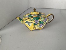 Miniature Enamel Teapot