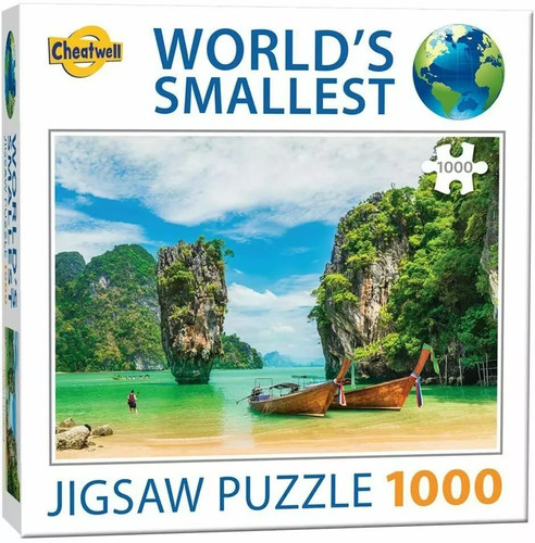 World smallest jigsaw puzzle - world's,
