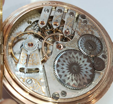 14ct Rolled Gold Hunter ELGIN hi-grade Antique Pocket Watch 1904 17J GJS GT GCW