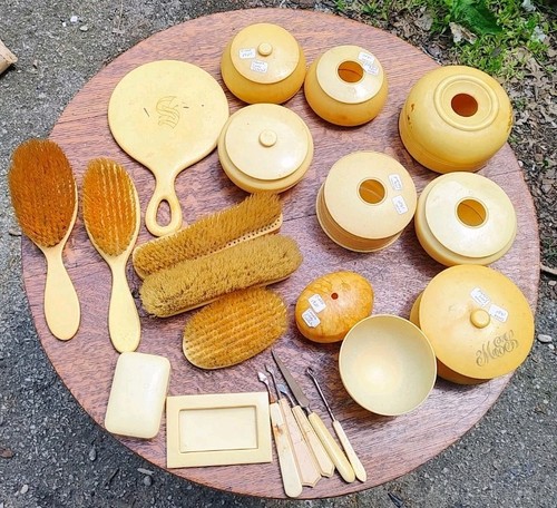 Lot vintage french ivory - 22,