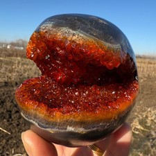 1.5LB Large size Citrine geode