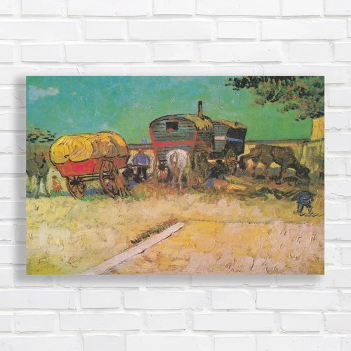 Encampment gypsies with - gypsies,
