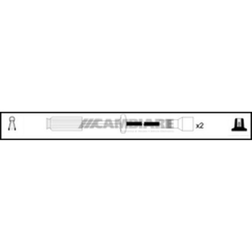 Leads ignition cables kit - ht,