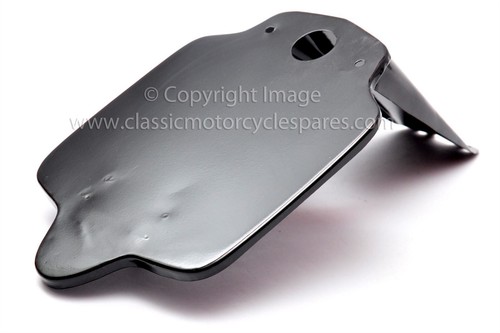 Rear number plate - rear,