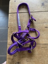 Monty Roberts Dually Headcollar, Miniature XX Small Purple Immaculate
