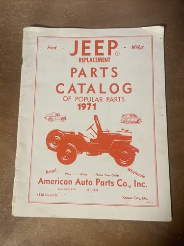 1971 willys jeep replacement - willys,