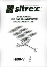 Sitrex wheel rake v - sitrex,