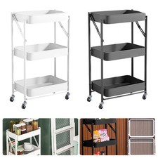 3 Tier Metal Folding Trolley