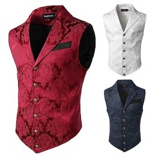 NEW Mens Victorian Suit Vest