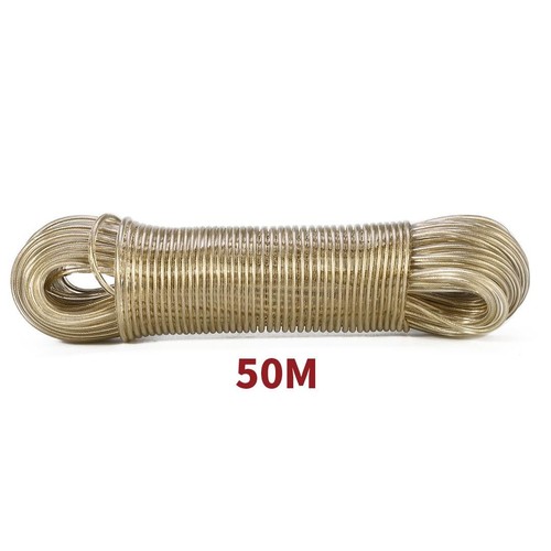 Vinsani 50m washing line rope - 50m,