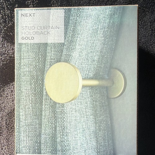 Next gold metal stud curtain - metal,