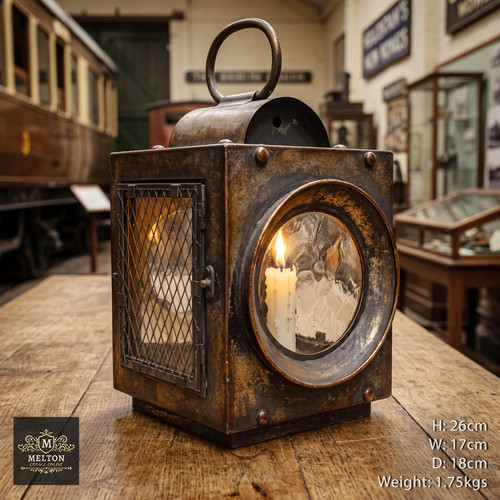 Candle lantern lner vintage - candle,