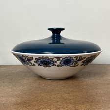 Vintage 1960s, Ridgway ‘Tahiti’ Pattern Vegetable Tureen with Lid
