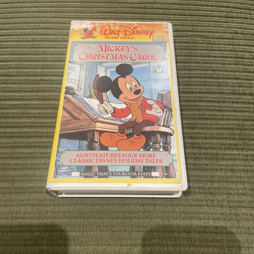 Mickey christmas carol vhs - mickey's,