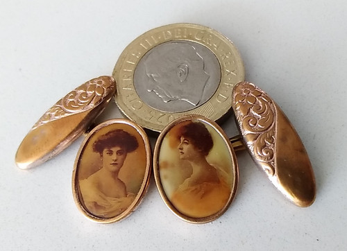 Antique cufflinks beautiful - antique,