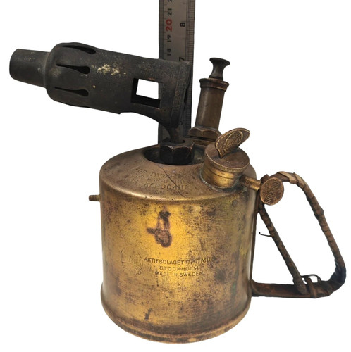 Nobel brass blow torch - nobel,