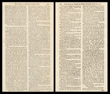 Declaration of American Independence early printing July 4th Gents Magazine 1776