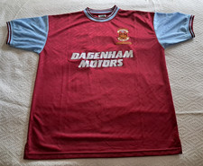 West Ham United Bobby Moore Shirt - size XL - Dagenham Motors - 7th March 1994