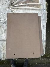 SMOOTH BROWN CONCRETE ROOF TILES BRAND NEW 41 X 33cm PRICE FOR 200 Tiles