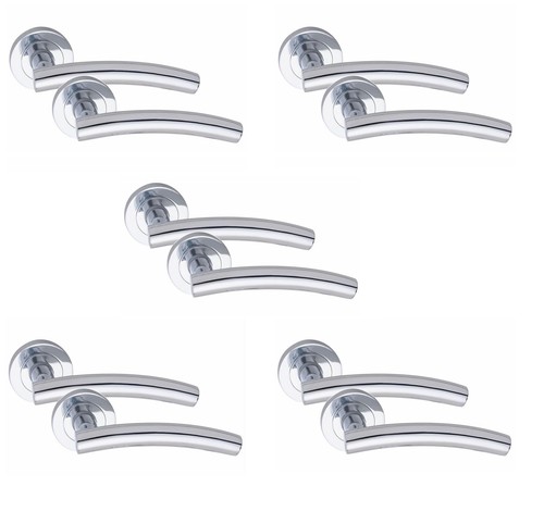 Pairs door handles arched - handles,