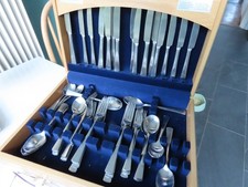 Cutlery set Viners Parish Plain Canteen for 8 people 54 pieces 7.7 Kilo Heavy