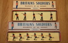 2 x Sets of Britains Soldiers