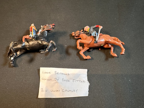 Britains union cavalry plastic - britains,