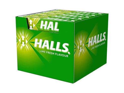 Halls lime fresh flavour - lime,