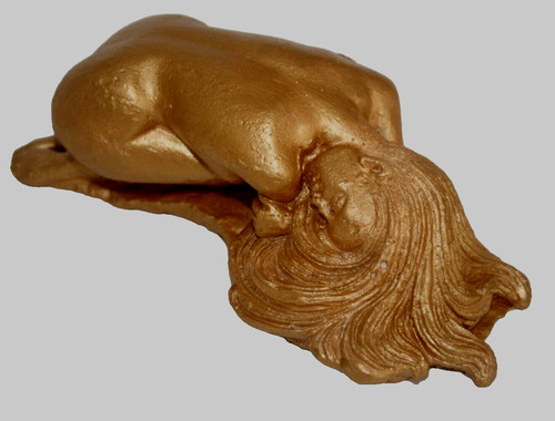 Sleeping lady gold - sleeping, coloured