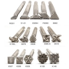 Leather stamping kit - leather,