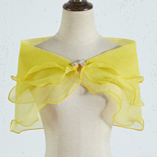 Ladies Ruffled Chiffon Wedding