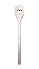 1 Large wooden spoon for cooking tuning 30 cm 12 inches - Shape of heart