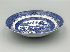 Churchill Willow Blue - 8,3/4" Round Serving Bowl.