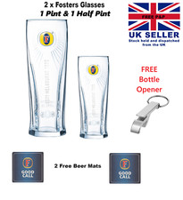 Fosters Lager 1 Pint & Half